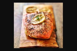 Virtual Cooking Demo on the Patio: Cedar-Planked Salmon